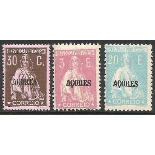 448 - 1912/23 CERES overprints with values to 20c on old pages Inc. 1912 30c Brown/Rose.  1918 3c Pink and... 