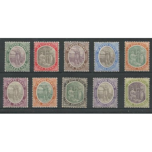 477 - 1903 Columbus and Medicinal Spring, set of 10.  SG1/10.  Mint.