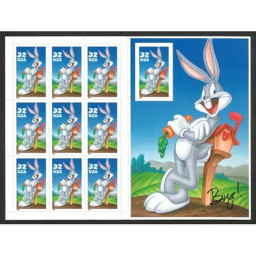 549 - 1976/2001 Miniature Sheet/Sheetlets collection with better sheets Inc. Disney Bugs Bunny, Daffy Duck... 