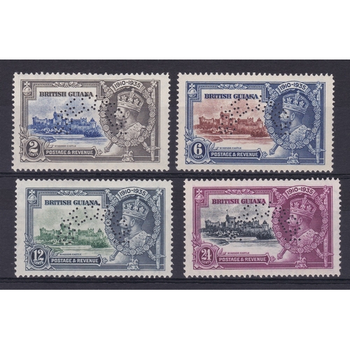 59 - 1935 Specimen perf Silver Jubilee set fine m SG 301S/304S (4)