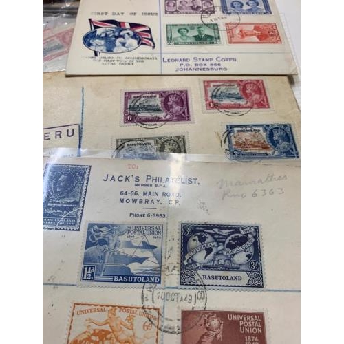 109 - A MOST INTERESTING LOT HOUSED IN NUMEROUS VOLUMES, Stamps and Covers, an original lot, stamps Inc. 1... 