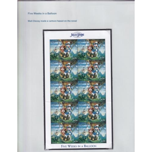 26 - JULES VERNE (Author) Incredible 140 page exhibit. displayed to exhibition standard, with each page d... 