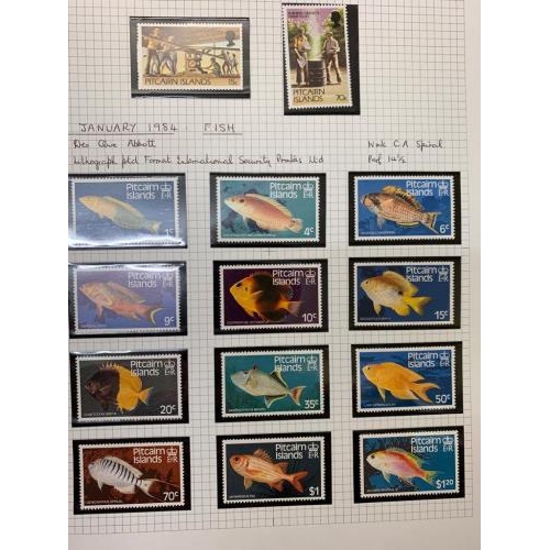 41 - 1840-1985 GB & COMMONWEALTH STAMP COLLECTIONS in 12 albums, includes GB collection with nice, three ... 