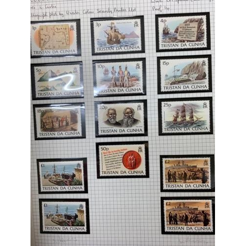 41 - 1840-1985 GB & COMMONWEALTH STAMP COLLECTIONS in 12 albums, includes GB collection with nice, three ... 