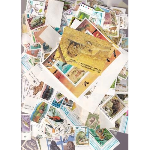 7 - ANIMALS on stamps with many different species from Big Cats to Small Rodents.  A very good range loo... 