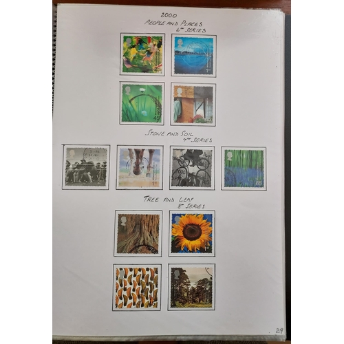 142 - SUBSTANTIAL Collection housed in 11 volumes of QEII with 6000+ selected stamps Cat. £5000+ including... 