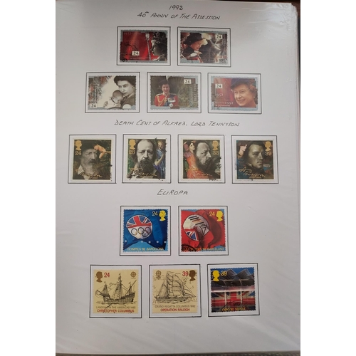 142 - SUBSTANTIAL Collection housed in 11 volumes of QEII with 6000+ selected stamps Cat. £5000+ including... 