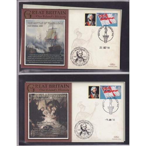 47 - Horatio Nelson collection of illustrated covers 125+ 2005/2010 