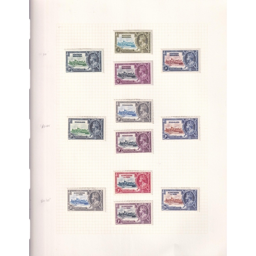 56 - OMNIBUS 1935 Silver Jubilee complete (bar Egypt seal) vfm (249). A very fine set also some interesti... 