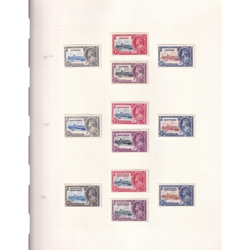 56 - OMNIBUS 1935 Silver Jubilee complete (bar Egypt seal) vfm (249). A very fine set also some interesti... 