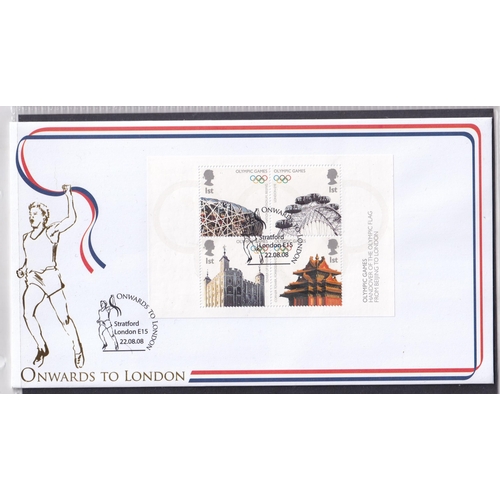 90 - 2008 Olympic collection of covers (25) mainly British participant illustrated covers (17) Best in Th... 