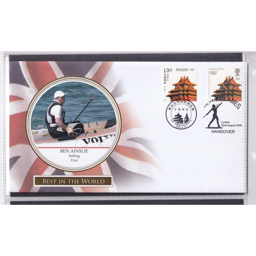 90 - 2008 Olympic collection of covers (25) mainly British participant illustrated covers (17) Best in Th... 