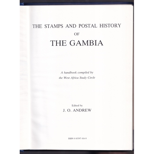 174 - LITERATURE The Gambia (Andrew) 160PP.  HB.  Very fine.