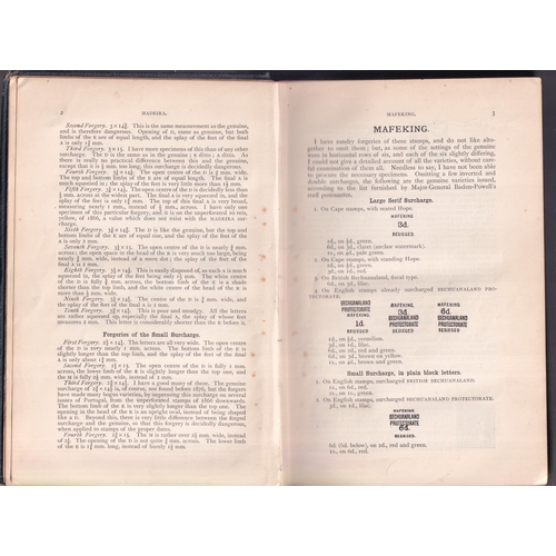 2 - ALBUM WEEDS - how to detect forged stamps volume II M to Z Earee (3rd ed) 1908 708+ printed pages. A... 