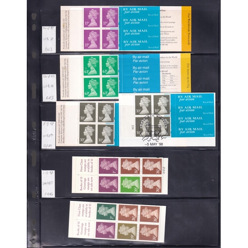 215 - SEMI SPECIALISED Collection of 130 different Booklets on Hagners with catalogue details, majority UM... 