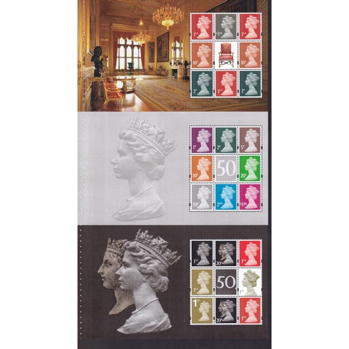 289 - FACE VALUES £110.  A fine lot of 28 different Prestige Booklet Panes featuring defins. Only found in... 