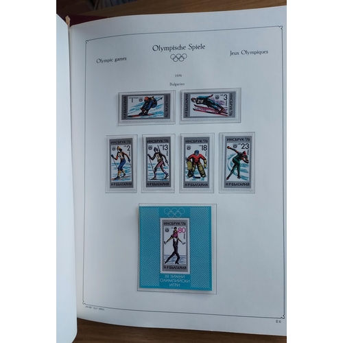 31 - OLYMPIC GAMES 1976 MONTREAL Set of Four Luxury KA-BE Hingeless Printed Albums with the substantial c... 