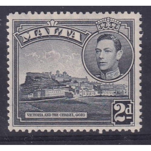 424 - Variety KGVI 2d grey with extra windows SG221a fresh mint.