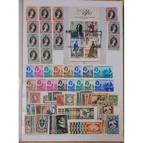 46 - STOCKBOOK Packed with collectors surplus ranges with Empire KGVI Mint.  (Several 1000 stamps here al... 