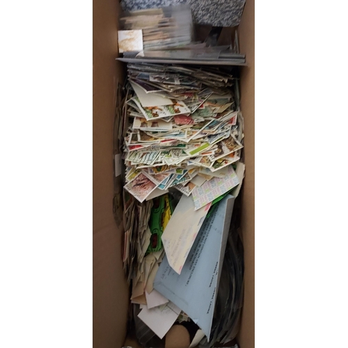 5 - British Africa in a filebox many 1000's of stamps from many periods seen issues from Bechuanaland, R... 