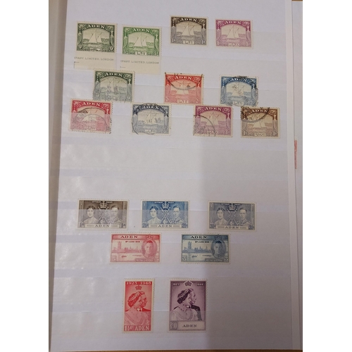 59 - MINT COMMONWEALTH COLLECTION with much in complete sets, we see KGVI defins sets of Aden and States,... 