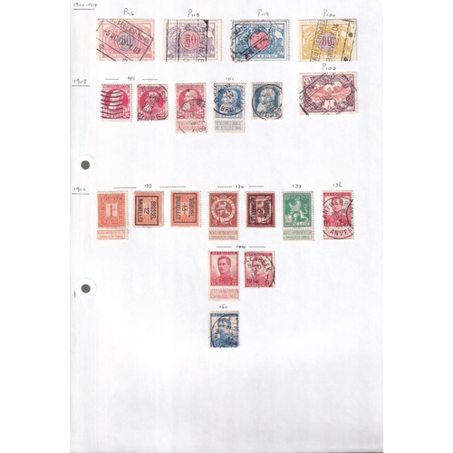 88 - Old pages with 1580+ stamps, very little duplication with a good range of issues seen parcel post, r... 