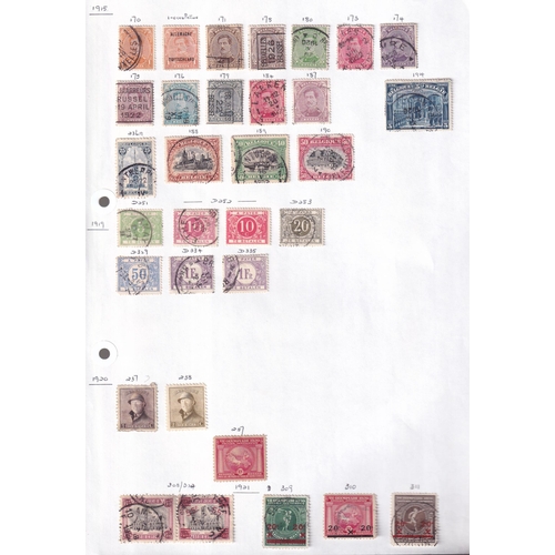 88 - Old pages with 1580+ stamps, very little duplication with a good range of issues seen parcel post, r... 