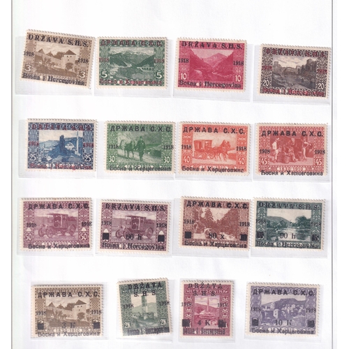 94 - Fine collection of early issues, complete sets Inc. first issue plus postage dues.  1919 Ovpt. set (... 