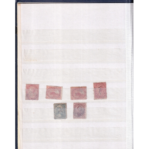 167 - SMALL STOCKBOOK Noting 1900 20c FU.  1903 Edward 50c mint (c £500) and a used set (£180).  1908 Queb... 