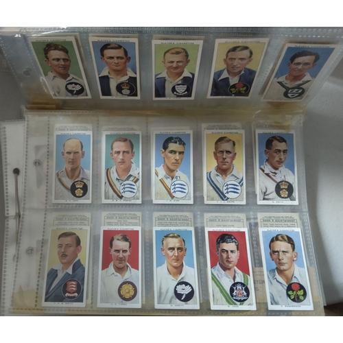 1 - An Old-time Collection of Cigarette Cards mostly as sets with much Gallagher and Players 1920/30's a... 