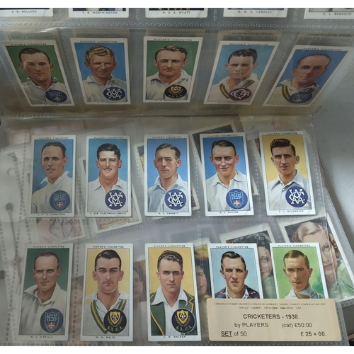 1 - An Old-time Collection of Cigarette Cards mostly as sets with much Gallagher and Players 1920/30's a... 