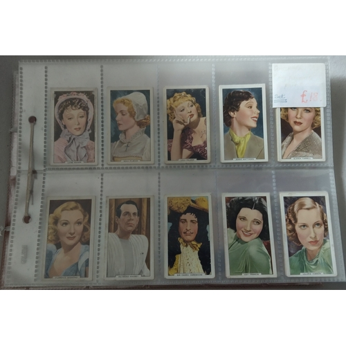 1 - An Old-time Collection of Cigarette Cards mostly as sets with much Gallagher and Players 1920/30's a... 
