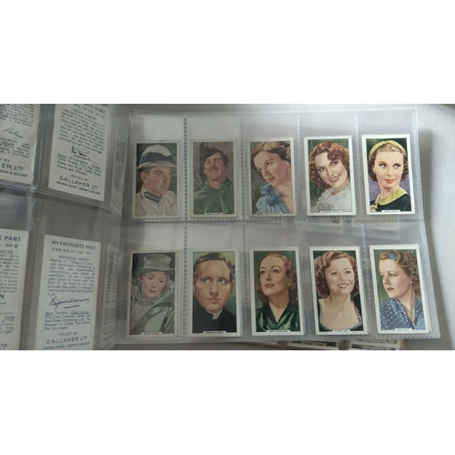 1 - An Old-time Collection of Cigarette Cards mostly as sets with much Gallagher and Players 1920/30's a... 