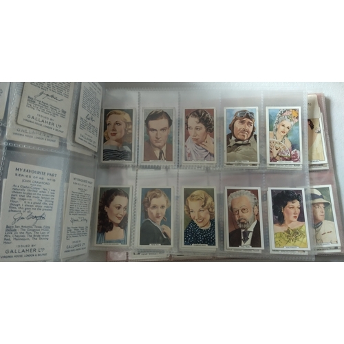 1 - An Old-time Collection of Cigarette Cards mostly as sets with much Gallagher and Players 1920/30's a... 