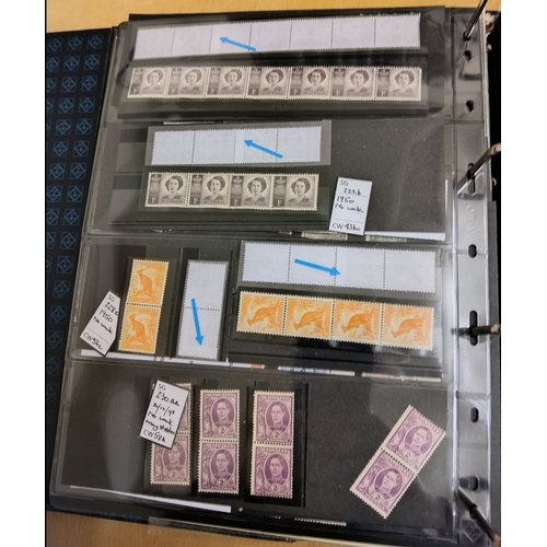 21 - KGVI SPECIALISED 1937/52 most extensive m/um study in album (some 100's of stamps) very extensive wi... 
