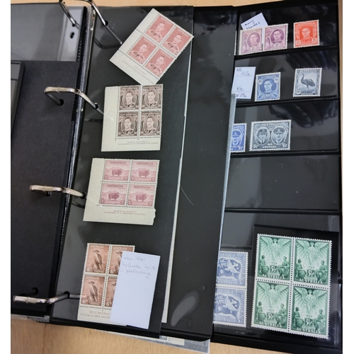 21 - KGVI SPECIALISED 1937/52 most extensive m/um study in album (some 100's of stamps) very extensive wi... 