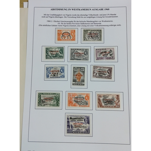 77 - Trust Territory (UK) issues.  A vf mint/um study inc 1960 set as plate blocks of four SGT1/T12 vario... 