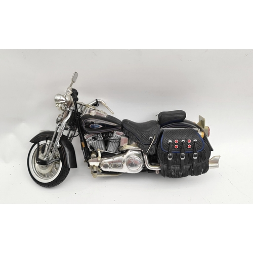 27 - Toy Model of a Harley Davidson Motor Bike Measures 9 inches by 5 inches tall