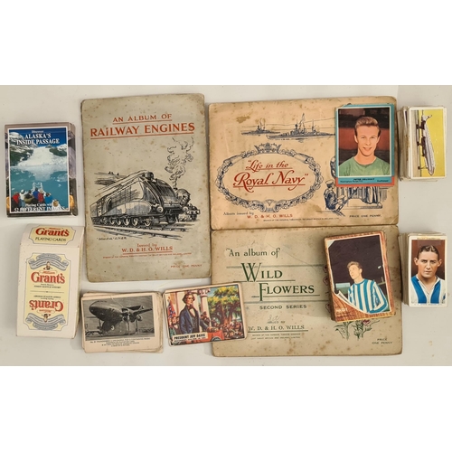 103 - Parcel of Vintage Cigarette Cards Playing Cards Tea Cards Bubble-gum Cards. Shipping is available yo... 