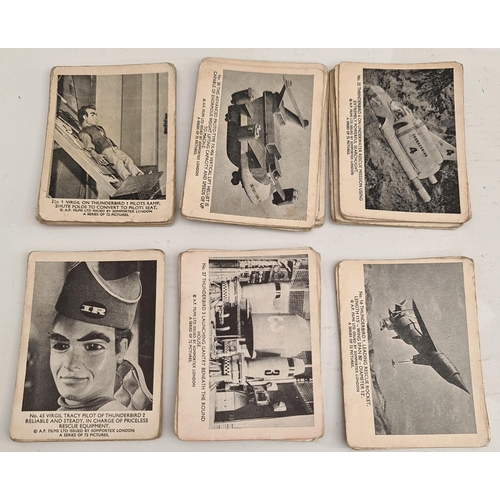 104 - Part Set of Thunderbirds Somportex Cards c1967 A Total of 41 Cards From a set of 72 Cards. Shipping ... 