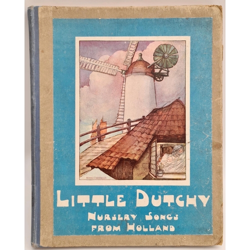 109 - Book Titled Little Dutchy Nursery Songs From Holland English Rhymes by Will Ransom Musical Settings ... 