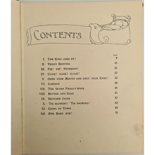 109 - Book Titled Little Dutchy Nursery Songs From Holland English Rhymes by Will Ransom Musical Settings ... 