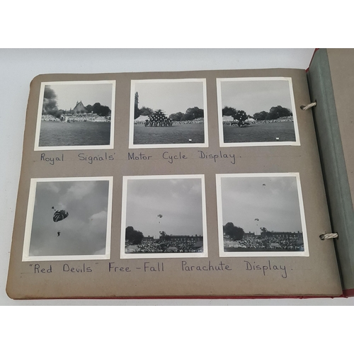 118 - Vintage Scrap Book Photograph Album Covering a Holiday To Oberammergau and Austria c1970. Includes t... 