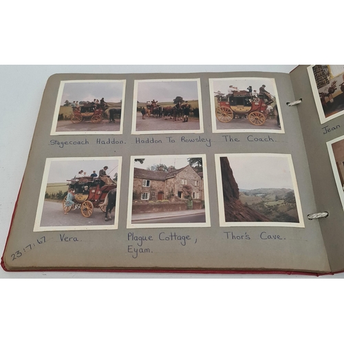 118 - Vintage Scrap Book Photograph Album Covering a Holiday To Oberammergau and Austria c1970. Includes t... 