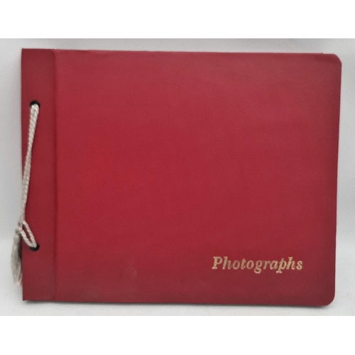 118 - Vintage Scrap Book Photograph Album Covering a Holiday To Oberammergau and Austria c1970. Includes t... 