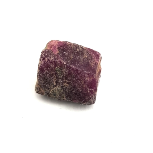 122 - Collectable Mineral Ruby Not Cut or Polished Weight 5.5g. Measures 1.4cm by 1.5cm. Shipping is avail... 