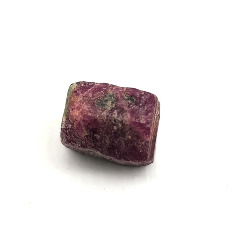 122 - Collectable Mineral Ruby Not Cut or Polished Weight 5.5g. Measures 1.4cm by 1.5cm. Shipping is avail... 