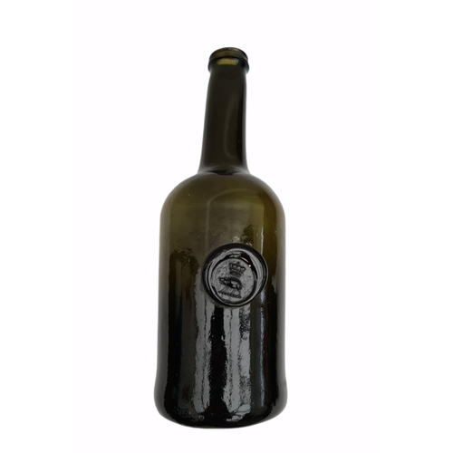 13 - Antique Wine Bottle c1790's Edgecumbe Family Seal. From a private collection. Came to the previous o... 