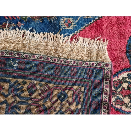 210 - Antiques High Quality Hand Knotted Persian Style Rug Measures 67 inches wide by 127 inches long. Gre... 