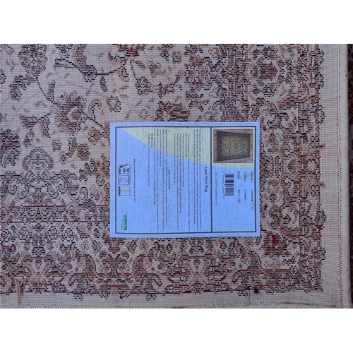 215 - Small Contemporary Carpet Rug Measures 31 inches by 59 inches. Shipping is available you can please ... 